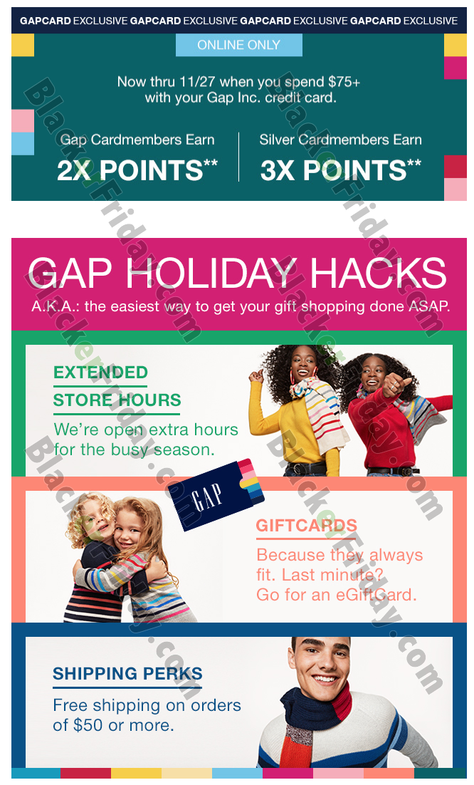 GAP Cyber Monday 2020 Sale - What to Expect - Blacker Friday