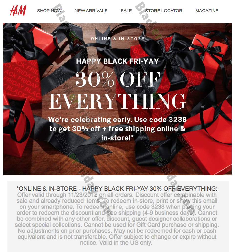 H&M Black Friday sale 2023 – what to expect