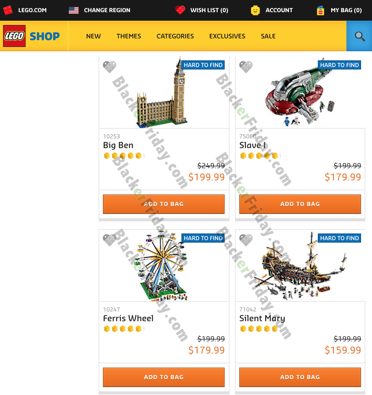 Lego Black Friday 2020 Sale - What to Expect - Blacker Friday