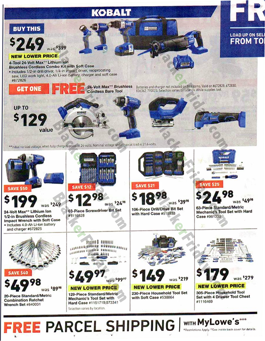 Lowe&#39;s Black Friday 2020 Sale - What to Expect - Blacker Friday