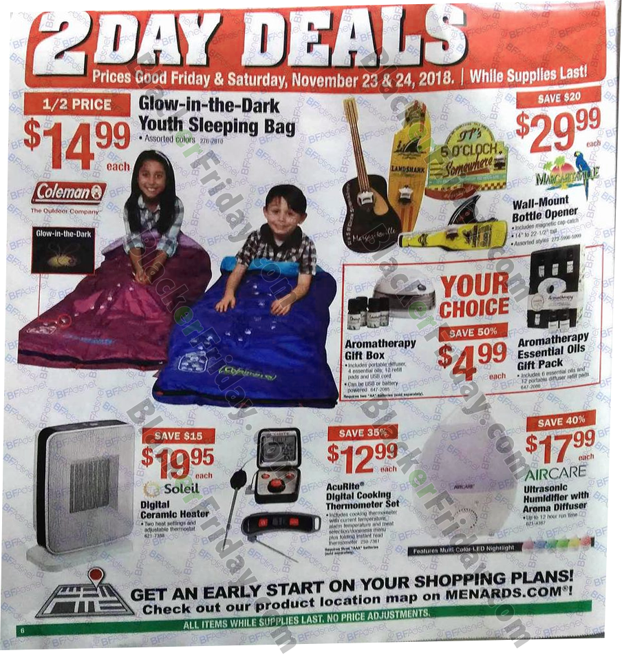 Menards Black Friday 2020 Sale - What to Expect - Blacker Friday