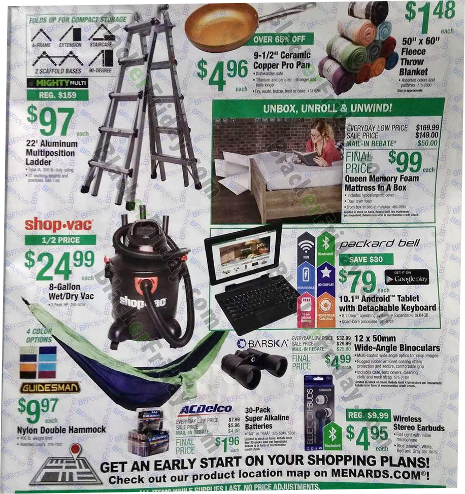 Menards Black Friday 2020 Sale - What to Expect - Blacker Friday