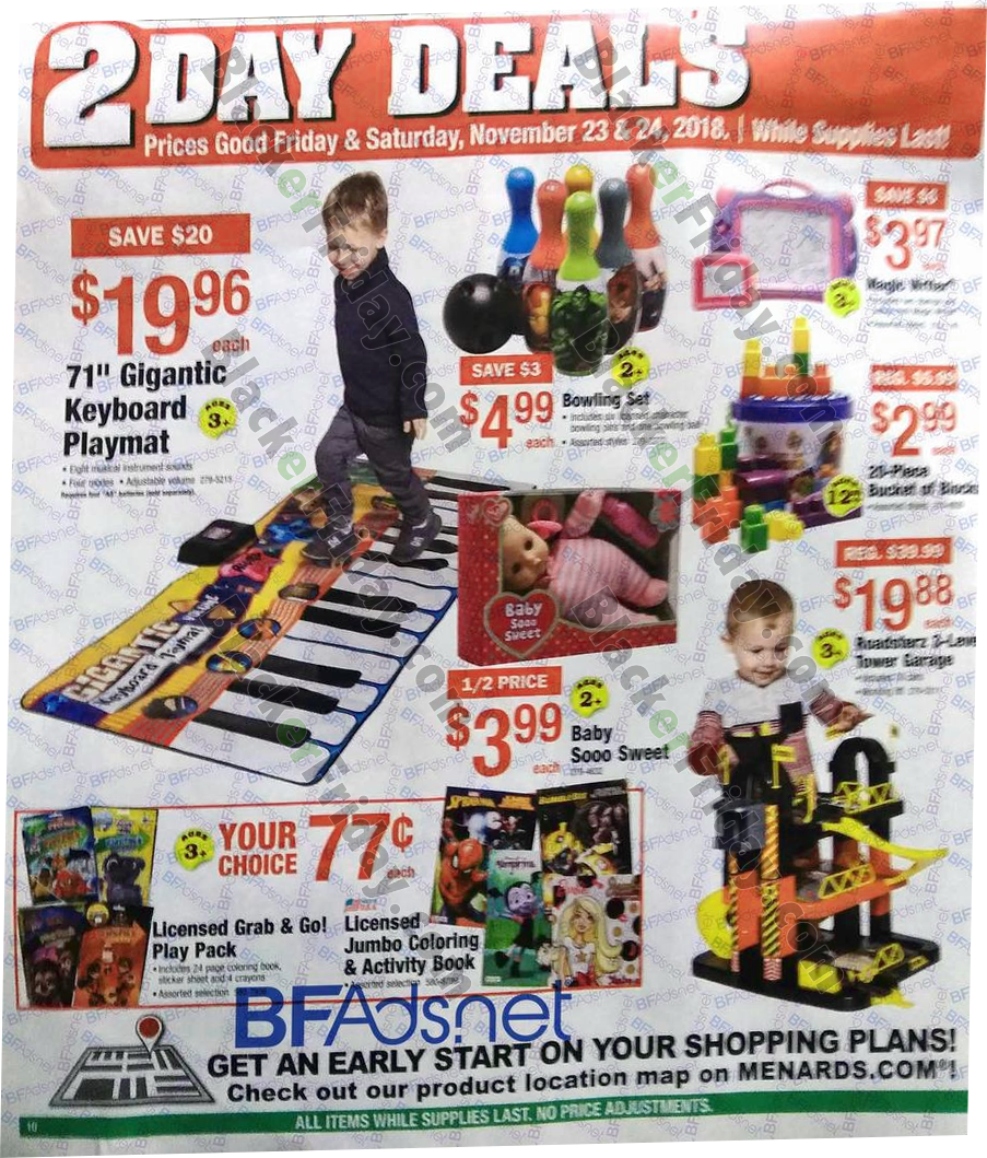 Menards Black Friday 2020 Sale - What to Expect - Blacker Friday