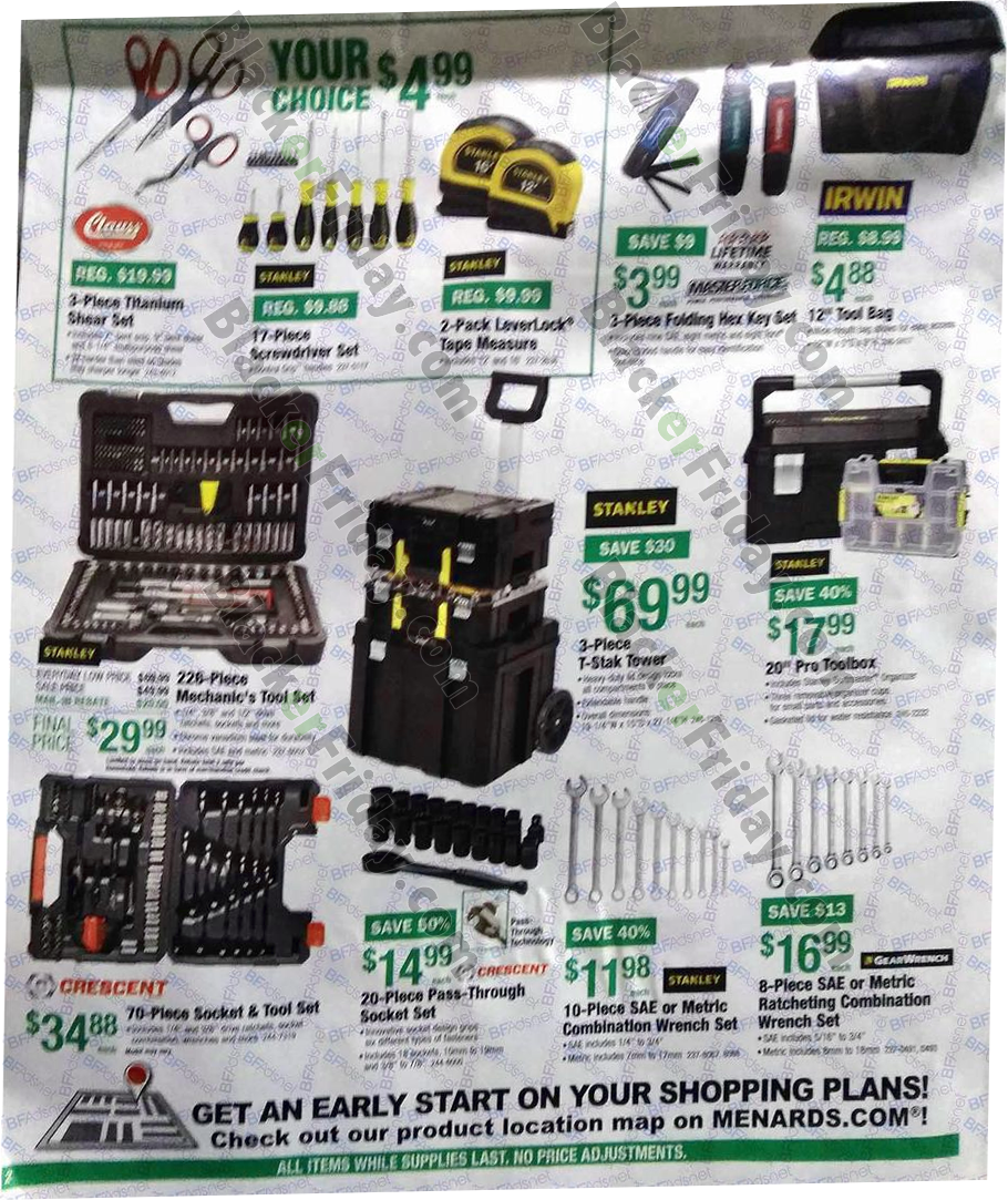 Menards Black Friday 2020 Sale - What to Expect - Blacker Friday