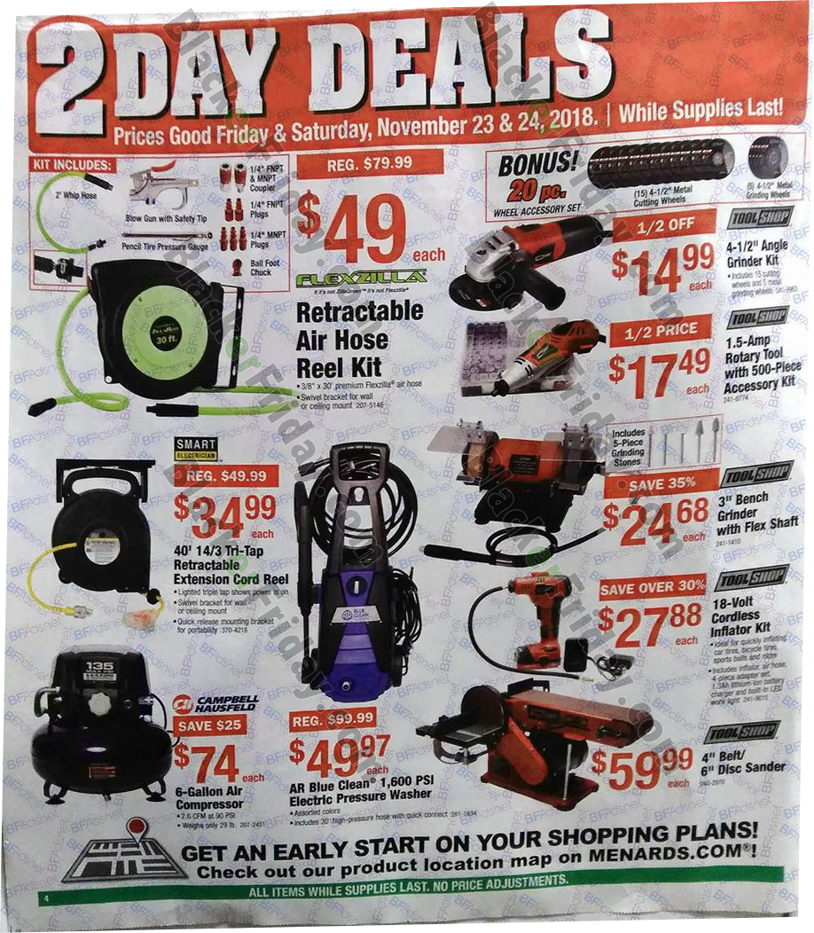 Menards Black Friday 2021 Sale What To Expect Blacker Friday