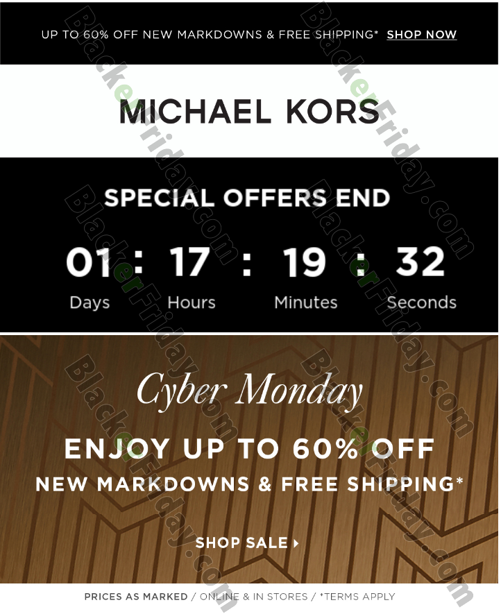 Michael Kors Cyber Monday 2021 Sale 