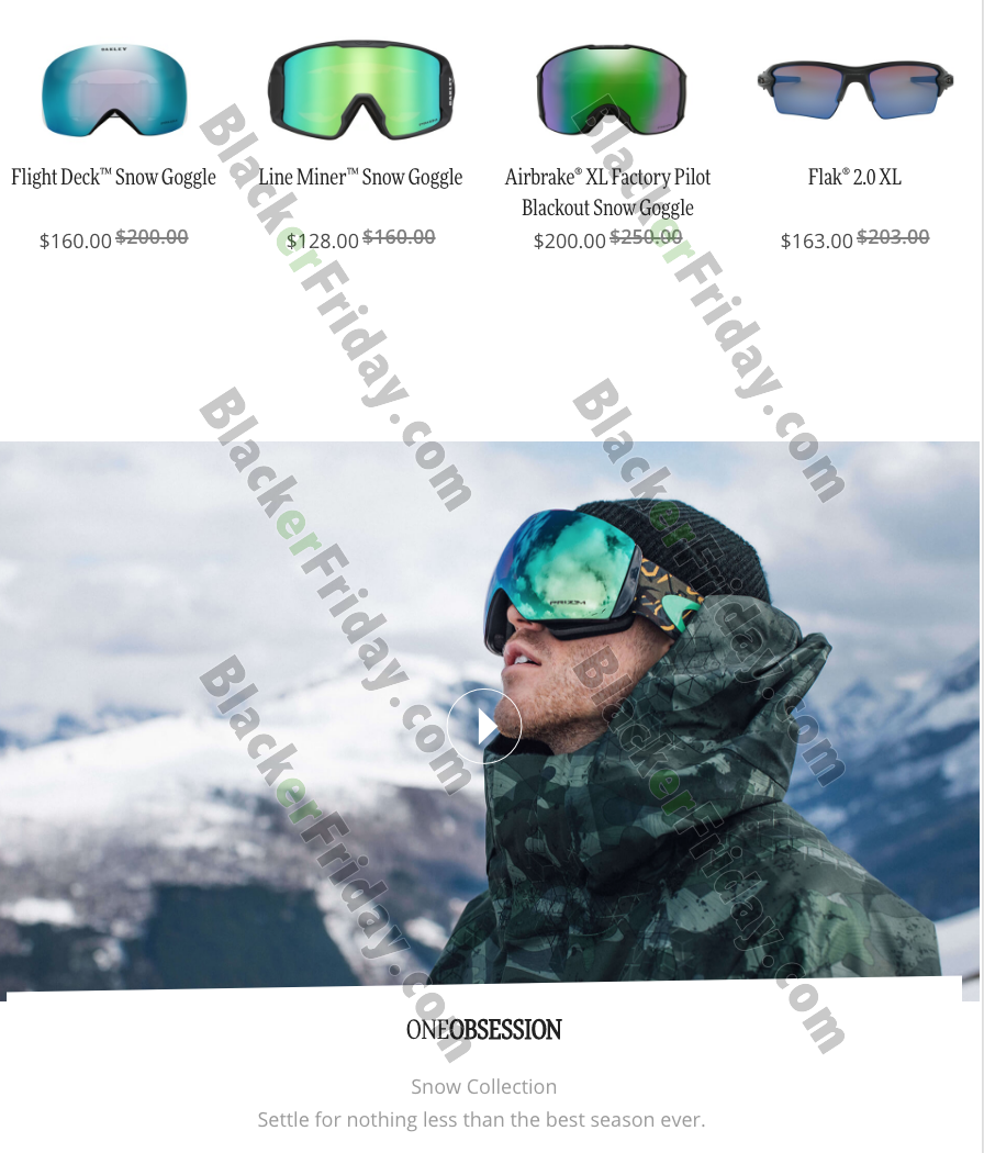 oakley cyber monday 2018