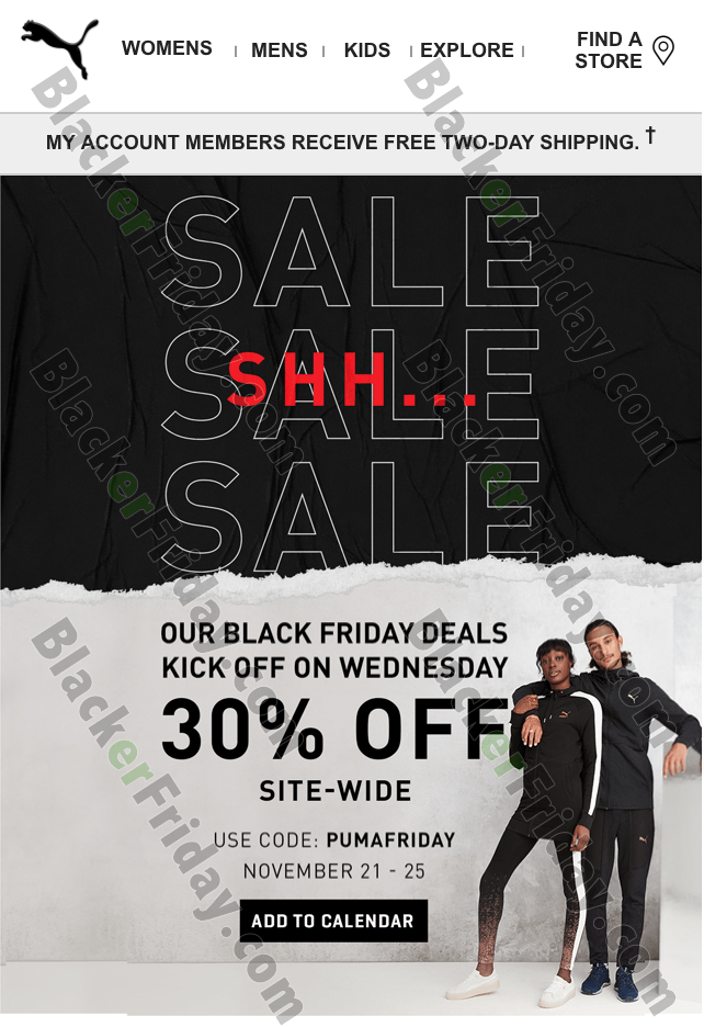 puma black friday sale 2018