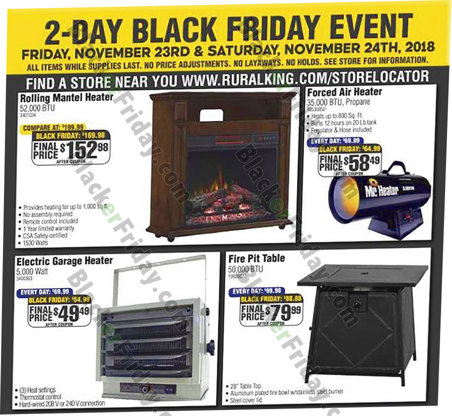 Rural King Black Friday 2021 The, Fire Pit Black Friday 2017