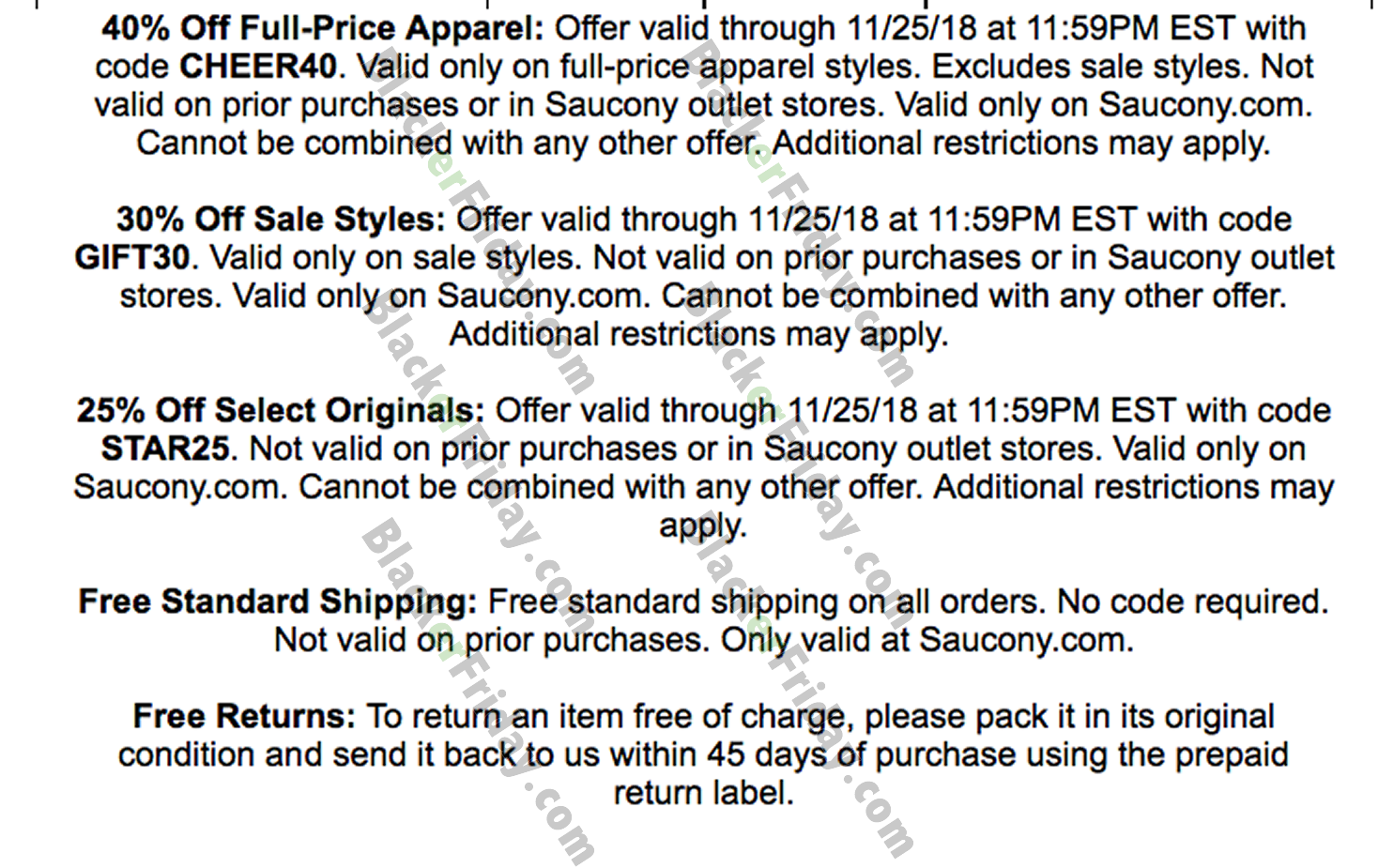 saucony outlet store coupons