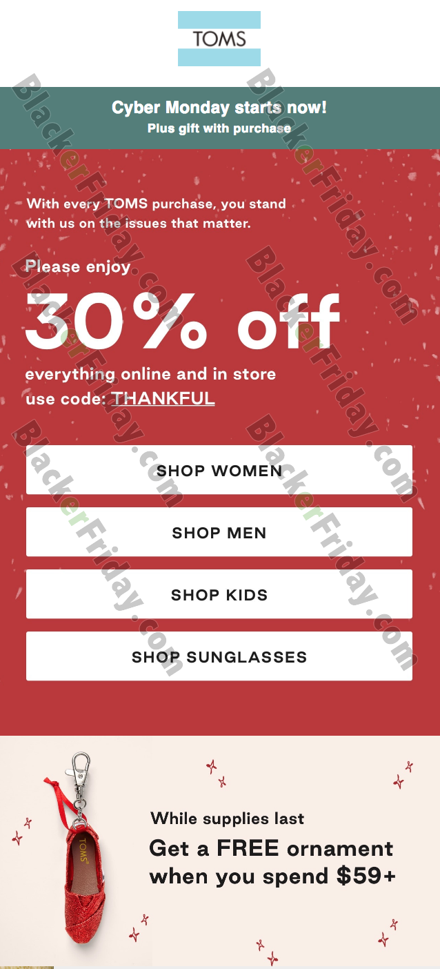 toms shoes cyber monday