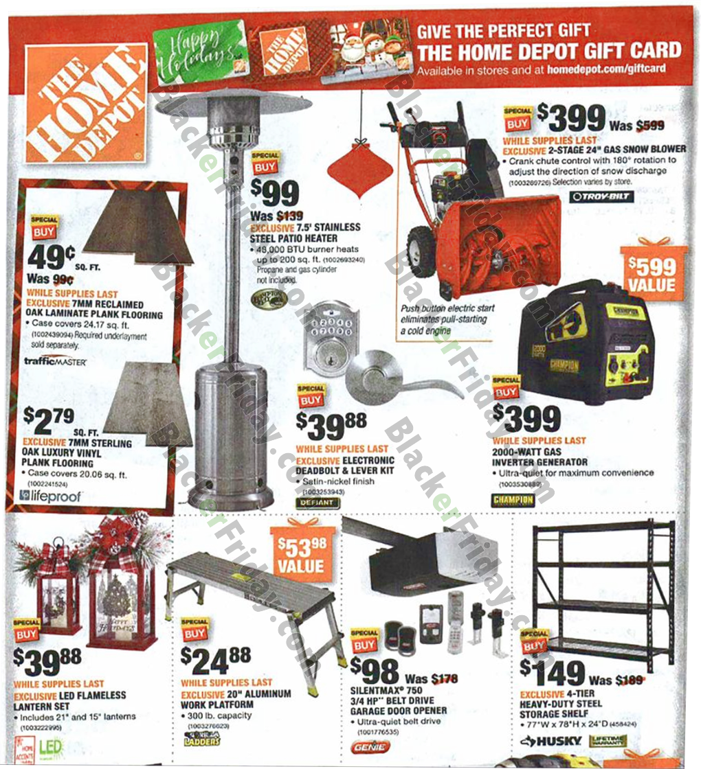 Home Depot Black Friday 2020 Sale - What to Expect - Blacker Friday