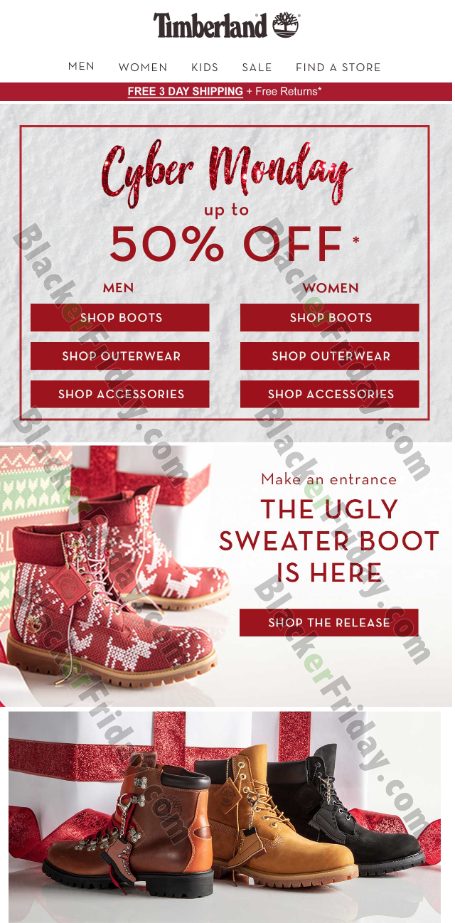 timberland cyber monday deals