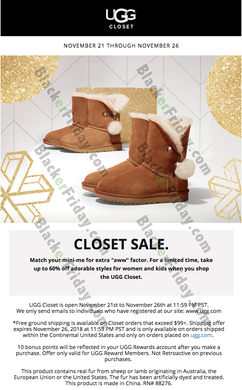 uggs black friday sale 