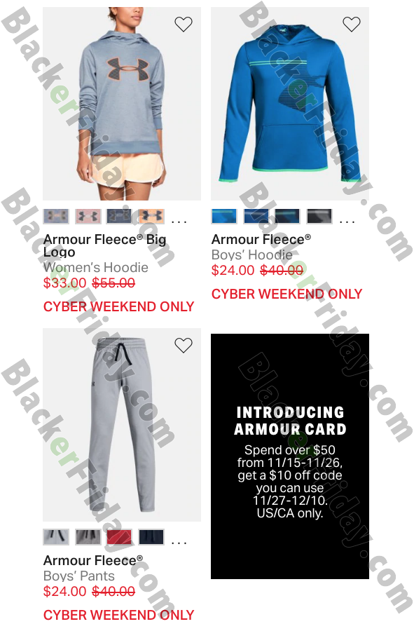under armour black friday code