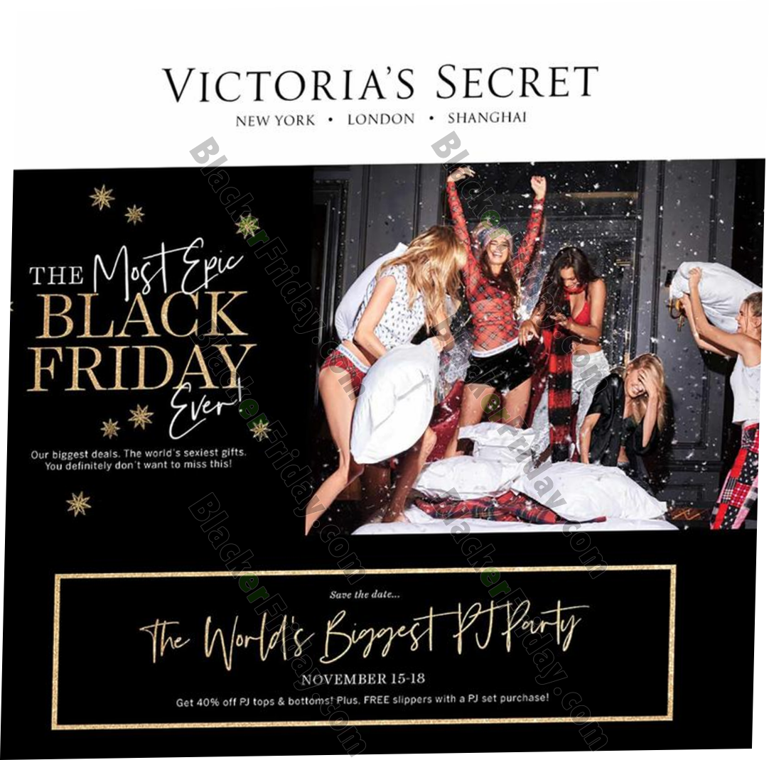 Victoria's Secret Black Friday 2023 Sale - Blacker Friday