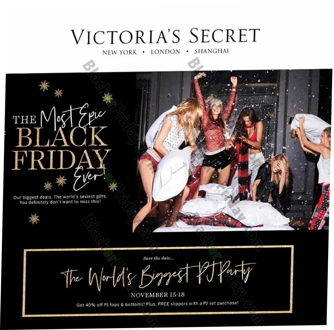 Victoria's Secret Black Friday 2023 Sale: The Ad is Posted