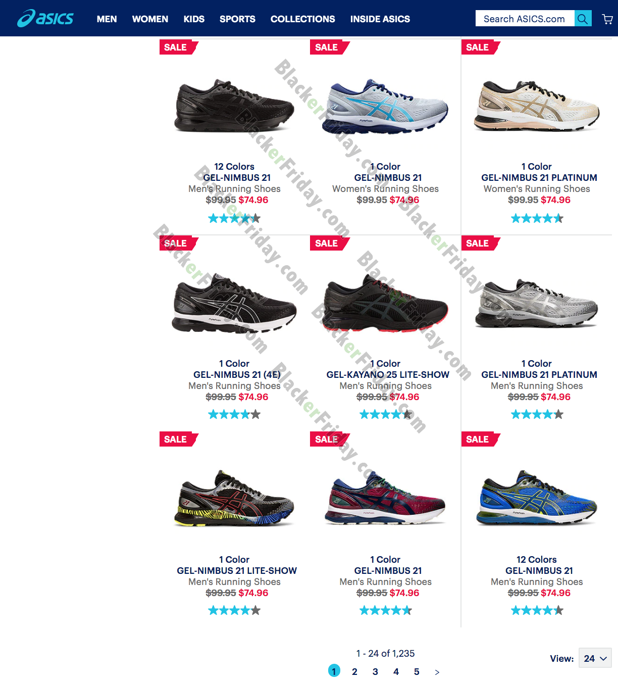 asics boxing day sale