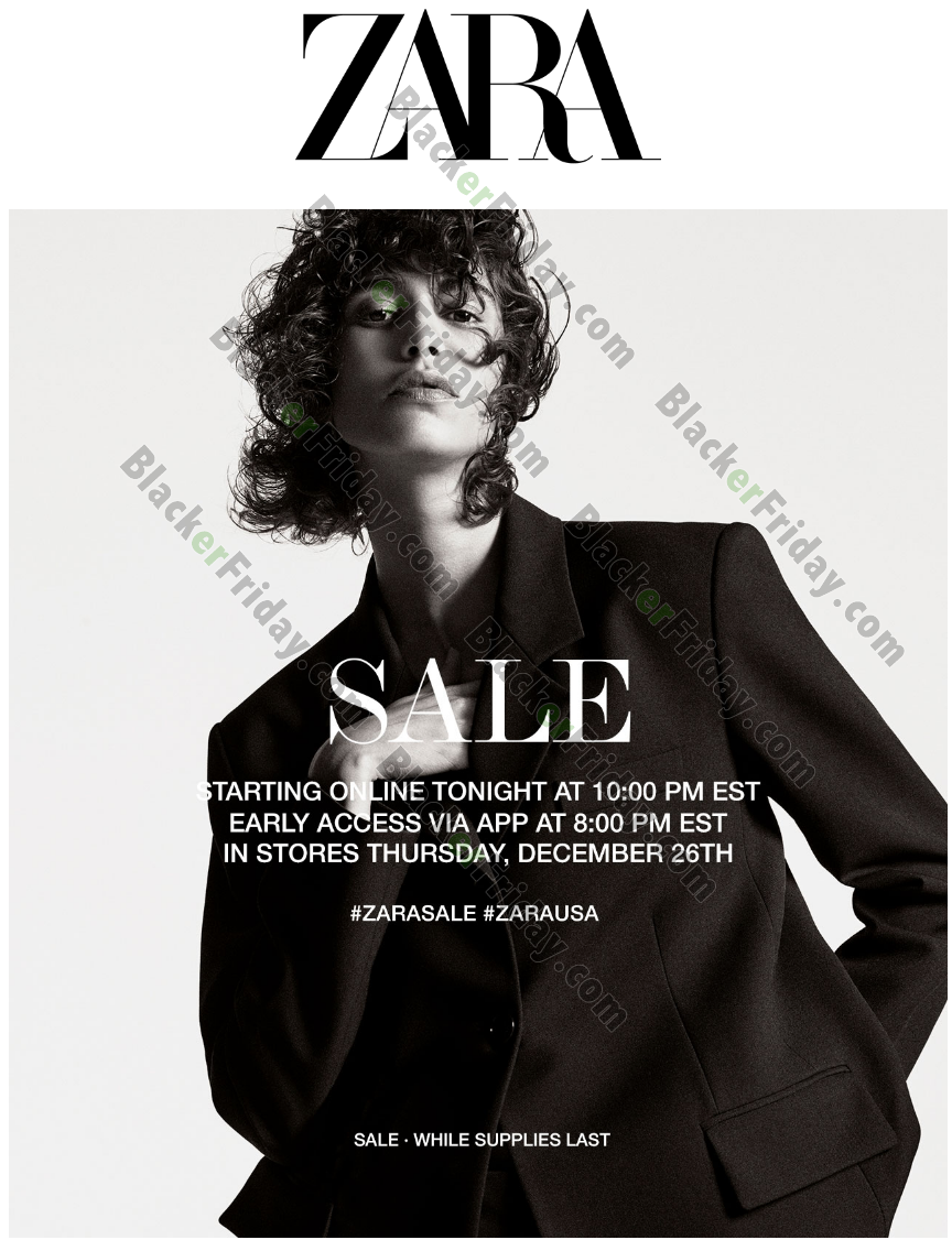 zara boxing day sale opening time