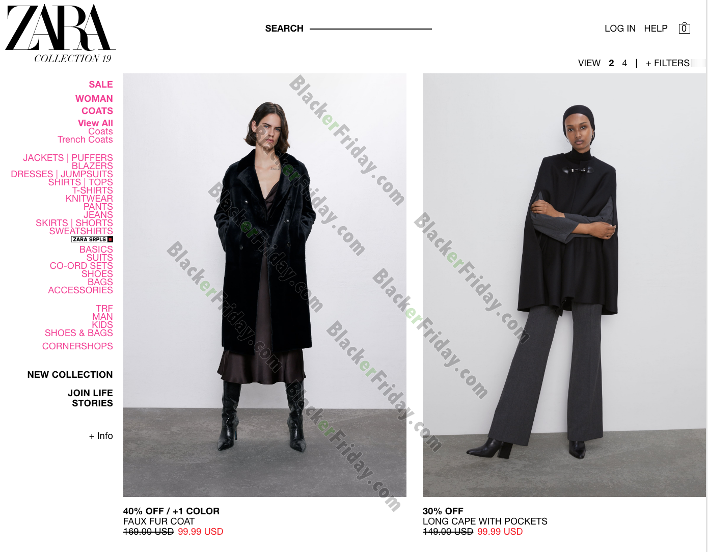 zara sale christmas 2018