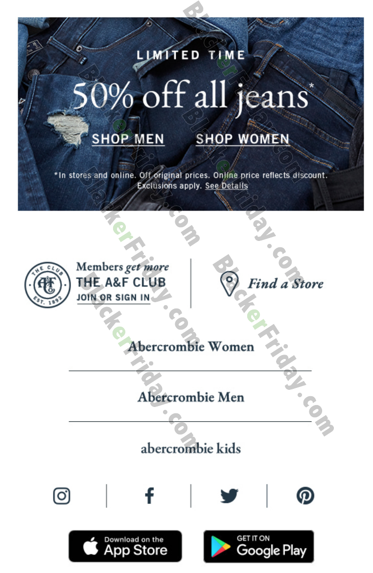 abercrombie labor day sale 2019