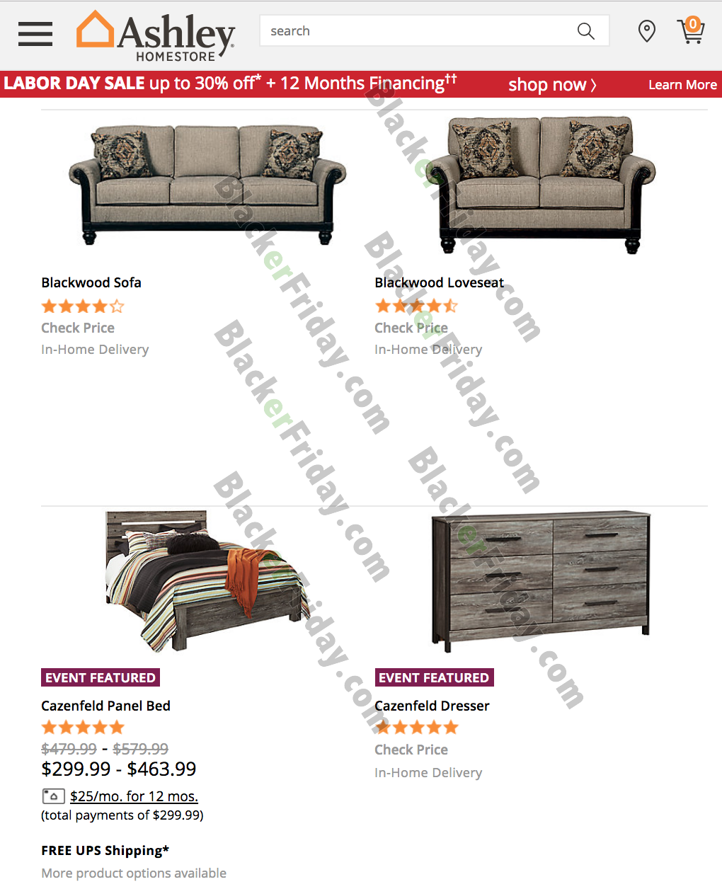 Ashley Homestore&#39;s Labor Day Sale 2020 - What to Expect - Blacker Friday