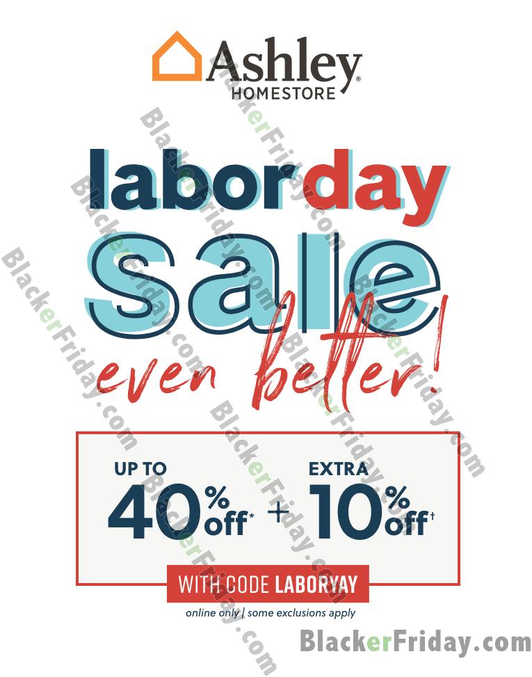 Ashley Homestore&#39;s Labor Day Sale 2020 - What to Expect - Blacker Friday