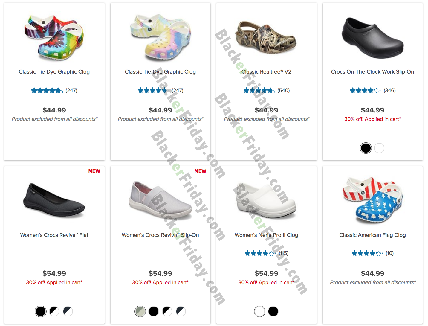 crocs labor day sale