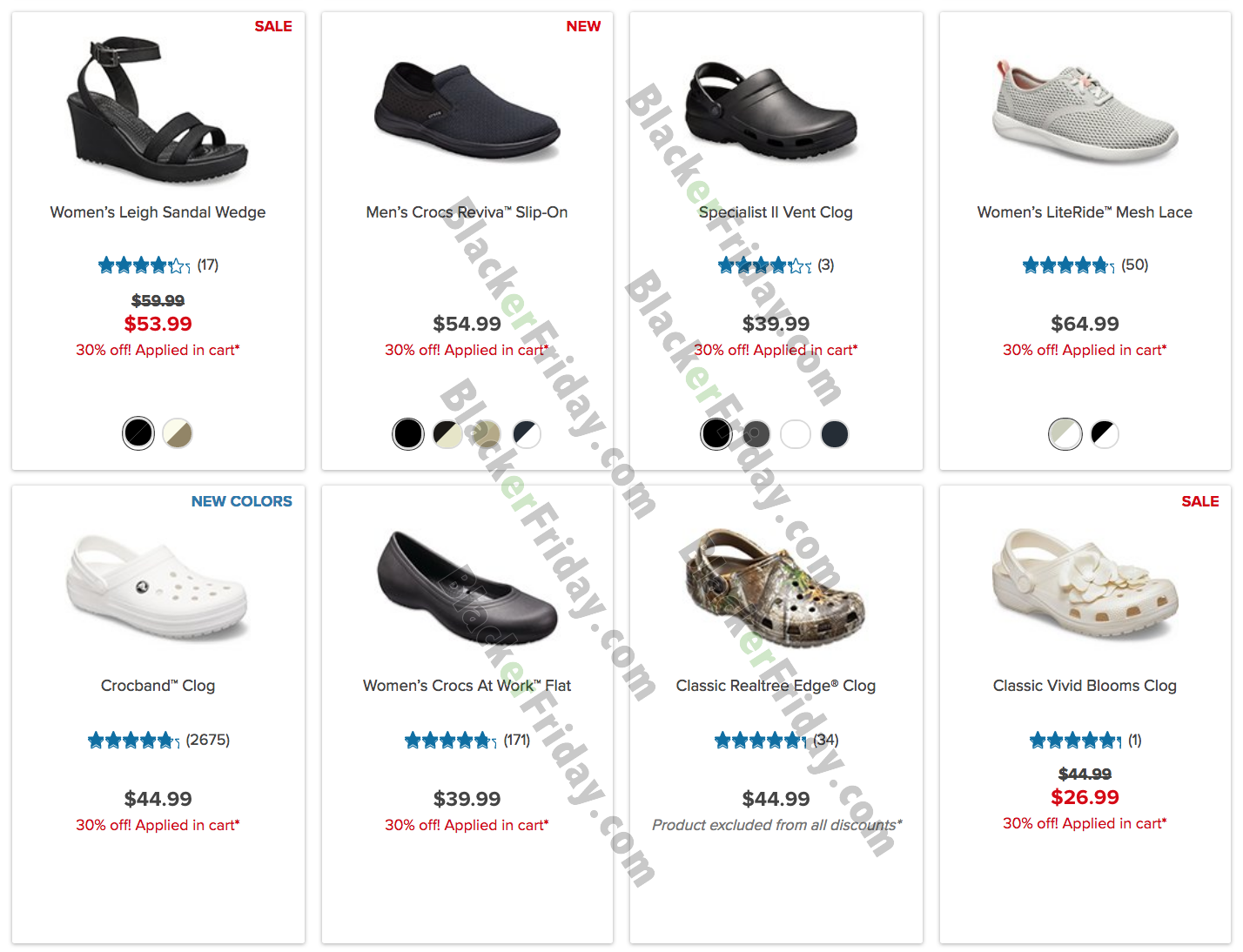 crocs labor day sale