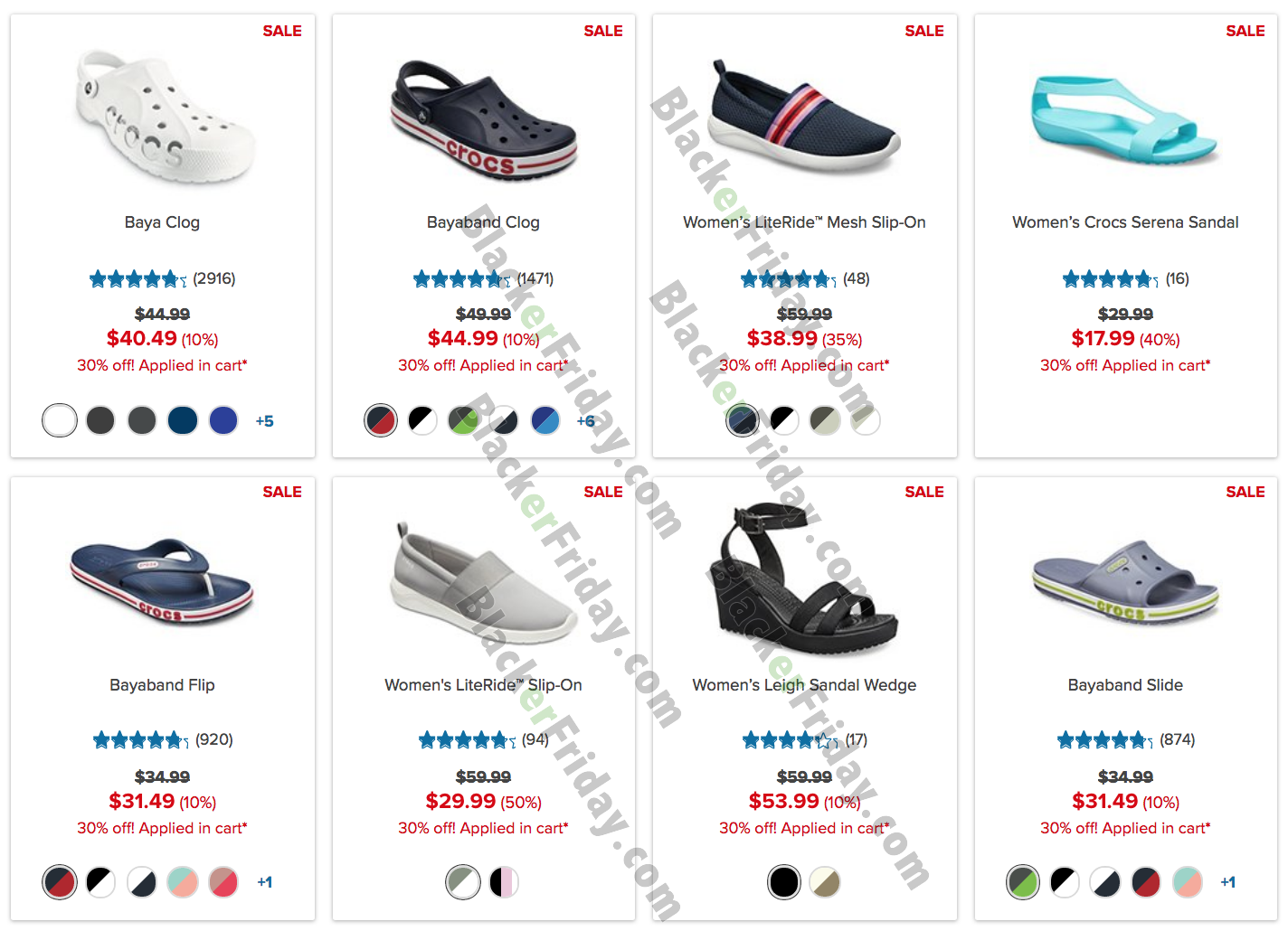 crocs labor day sale