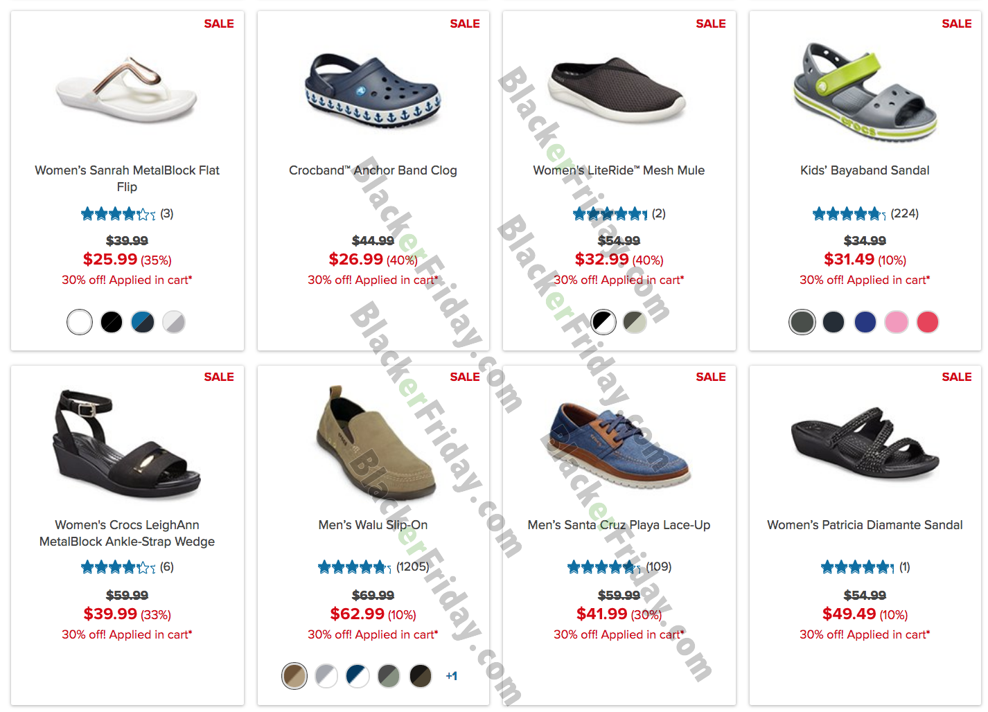 crocs labor day sale