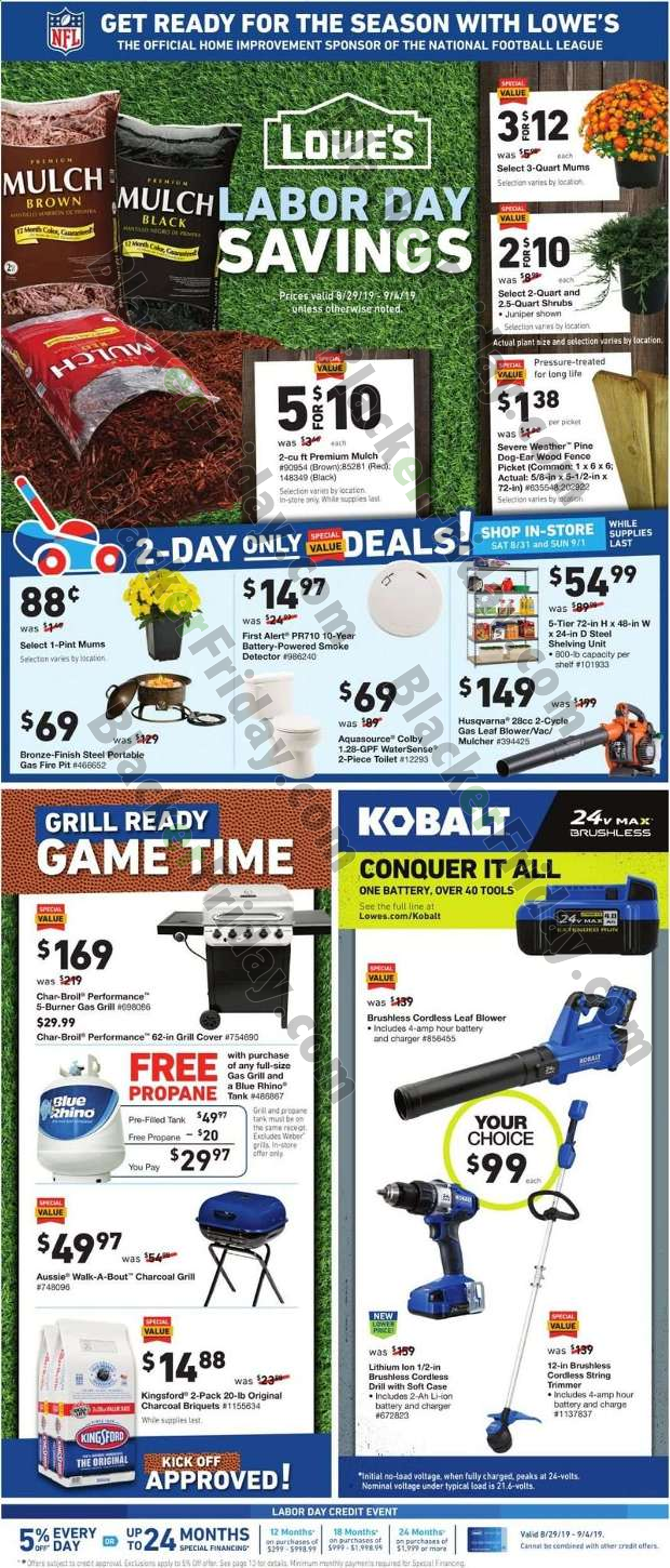 Lowe's Labor Day Sale 2021 - What to 
