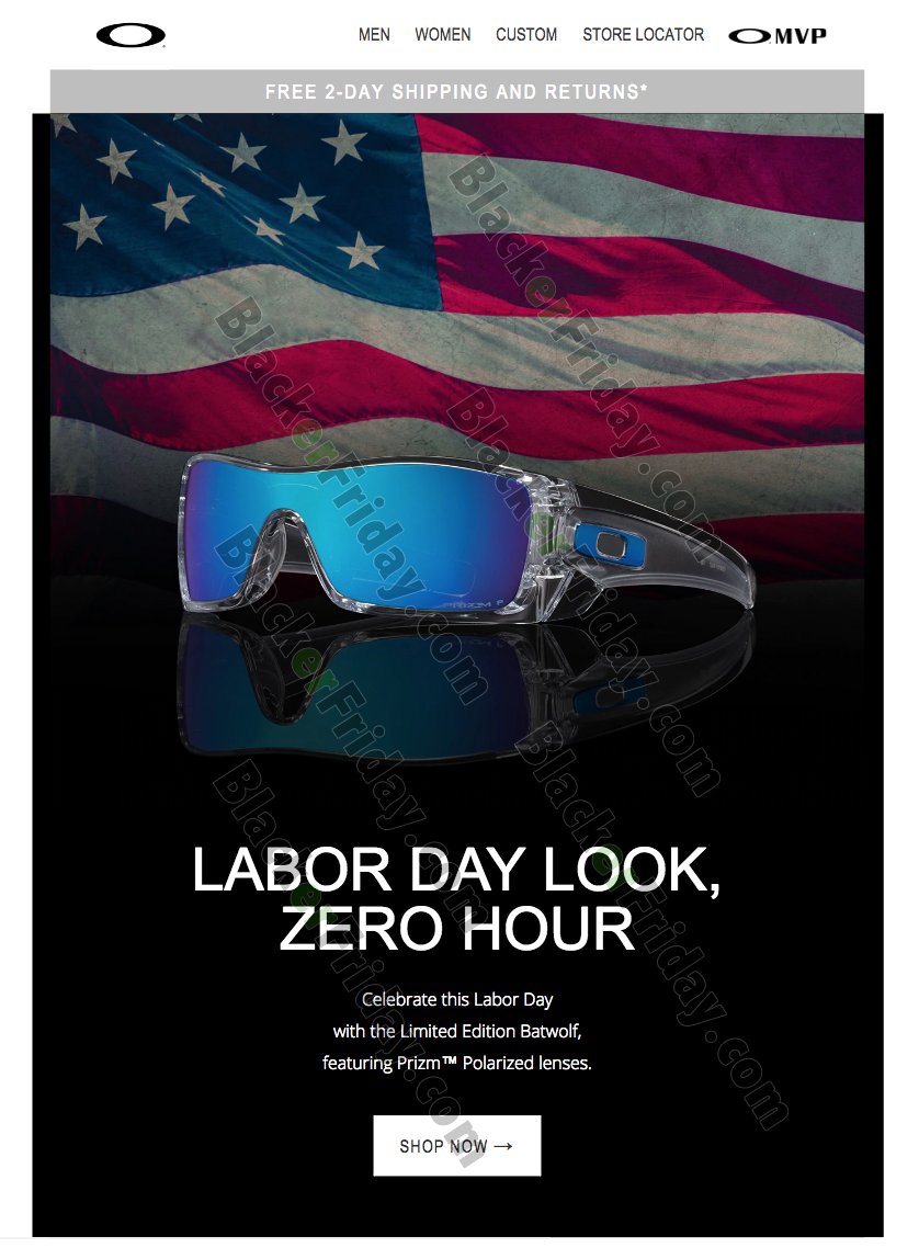 oakley labor day sale