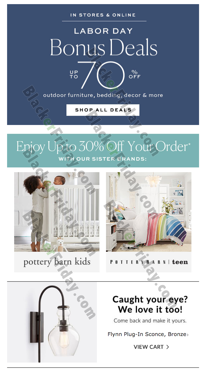 Pottery Barn Labor Day Sale 2021 What To Expect Blacker Friday