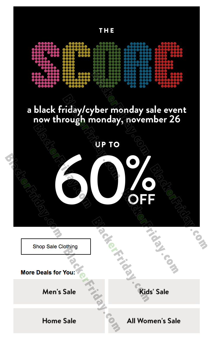 Nordstrom Black Friday 2021 Sale - What to Expect - Blacker Friday