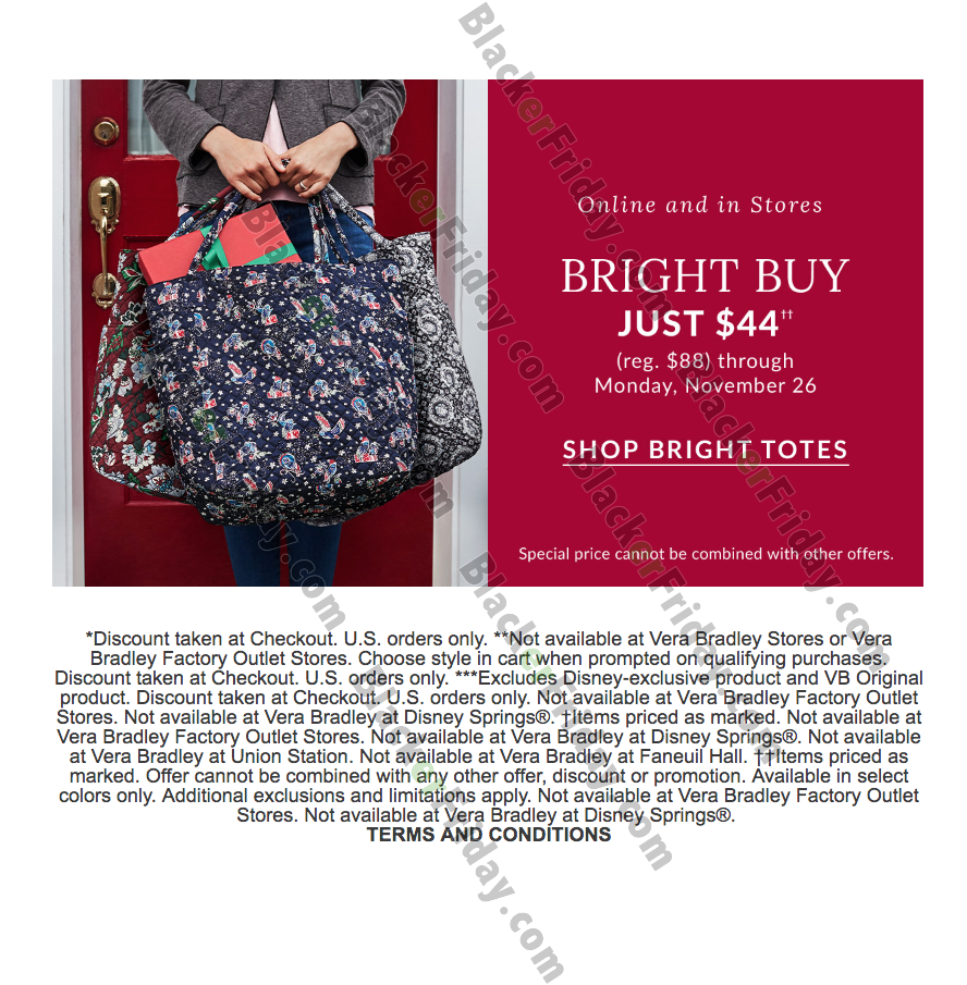 Vera Bradley Cyber Monday Sale