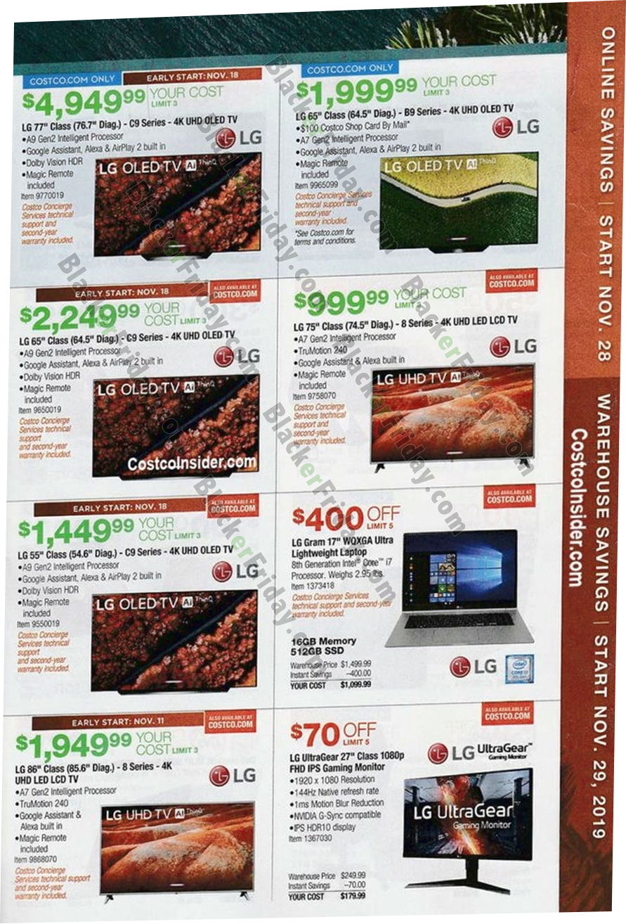 Costco&#39;s Black Friday 2019 Ad is Leaked! - Blacker Friday
