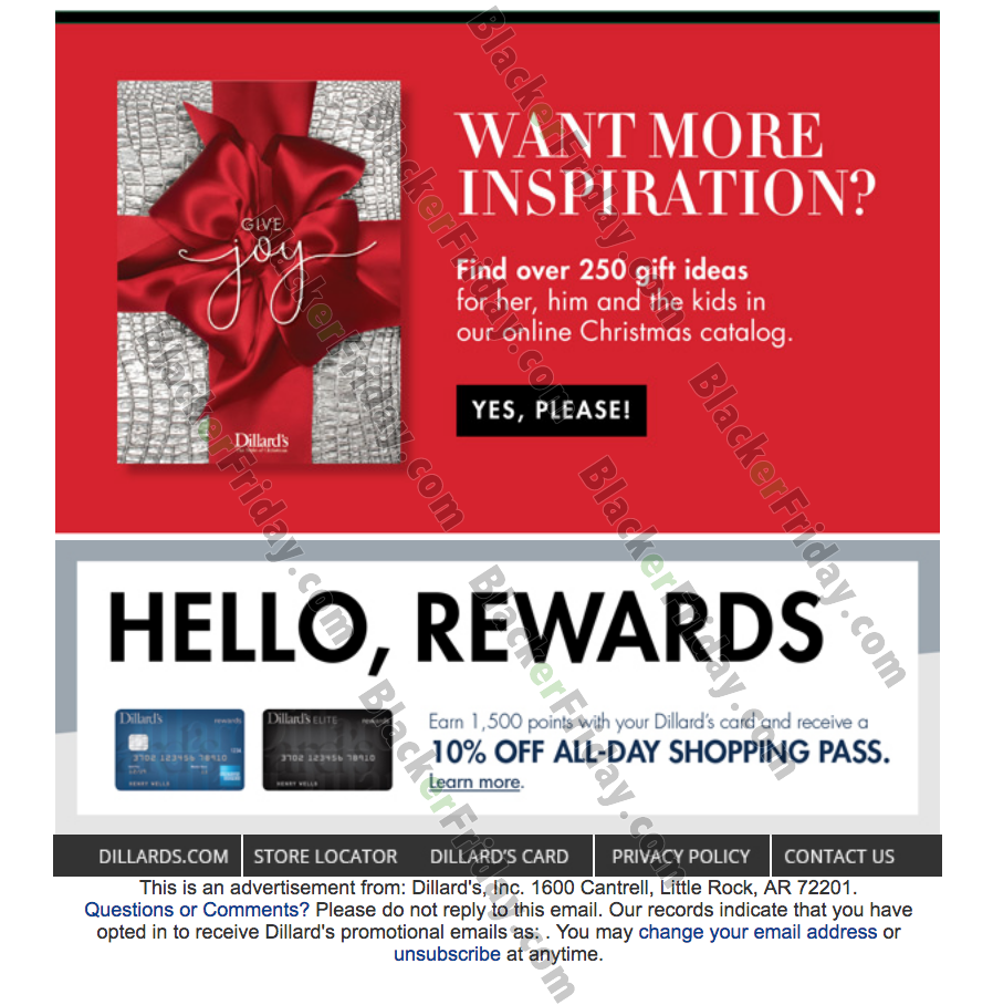 Dillard&#39;s Black Friday 2020 Sale - What to Expect - Blacker Friday