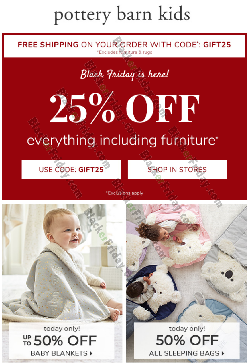 Pottery Barn Kids Black Friday 2021 Sale What To Expect Blacker Friday