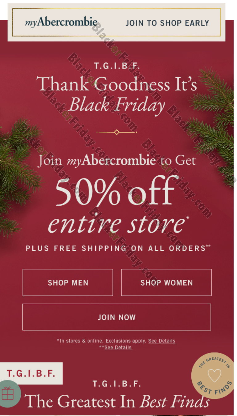 abercrombie black friday