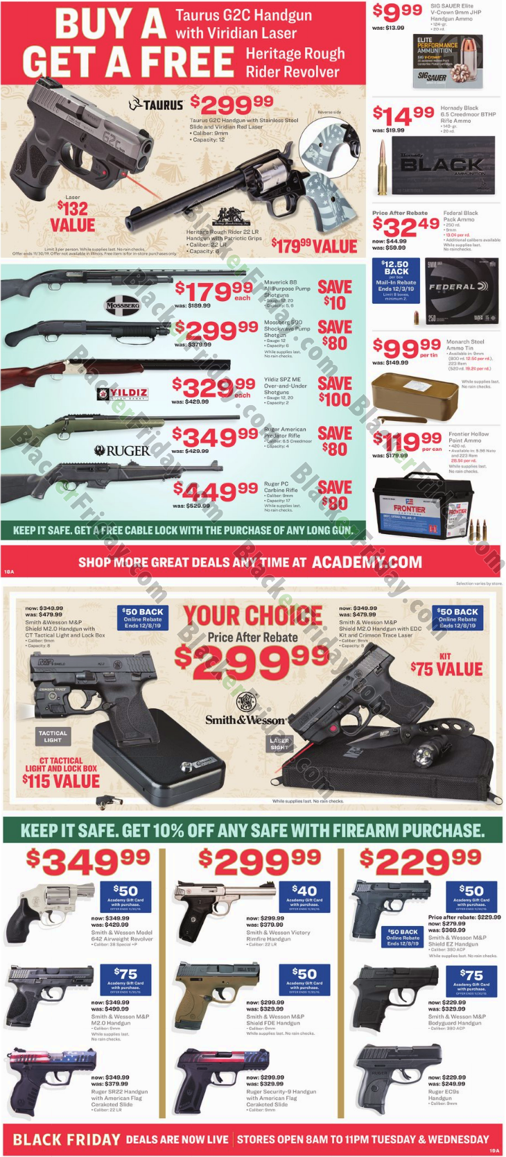 academy black friday deals firearms