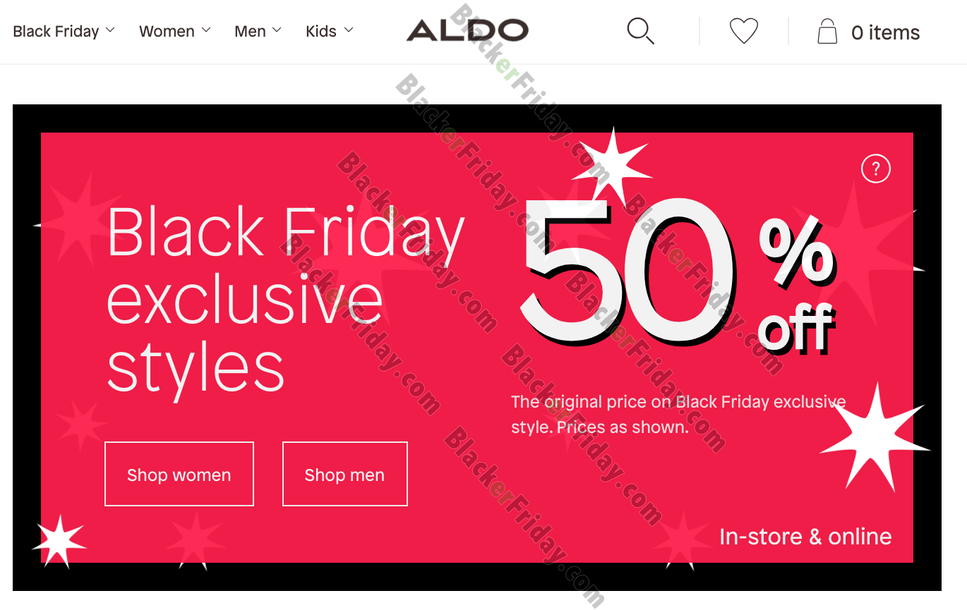 aldo coupons november 2018