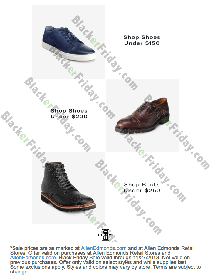 black friday allen edmonds