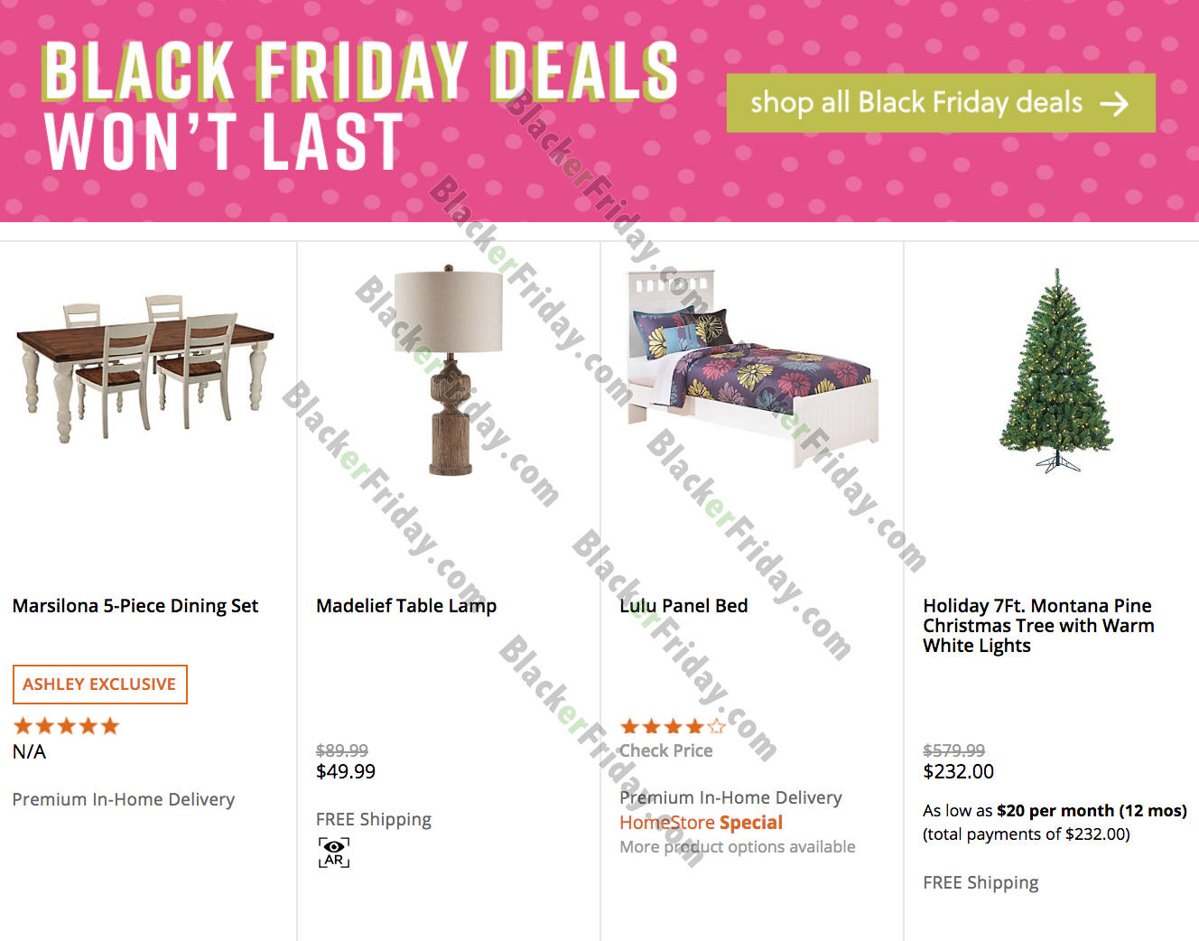 Ashley Furniture Homestore Black Friday 2020 Sale - What to Expect - Blacker Friday