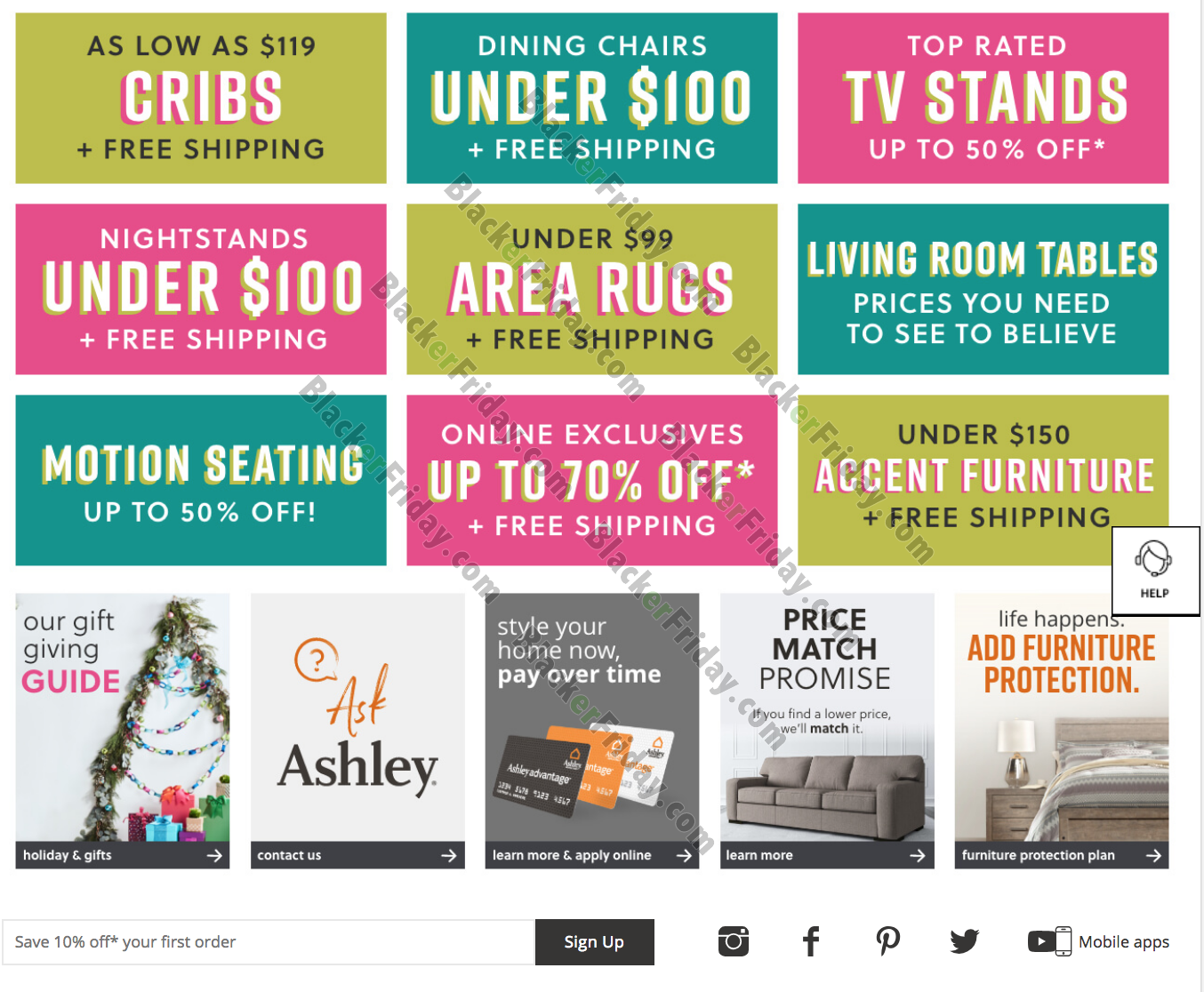 Ashley Furniture Homestore Black Friday 2020 Sale What To Expect