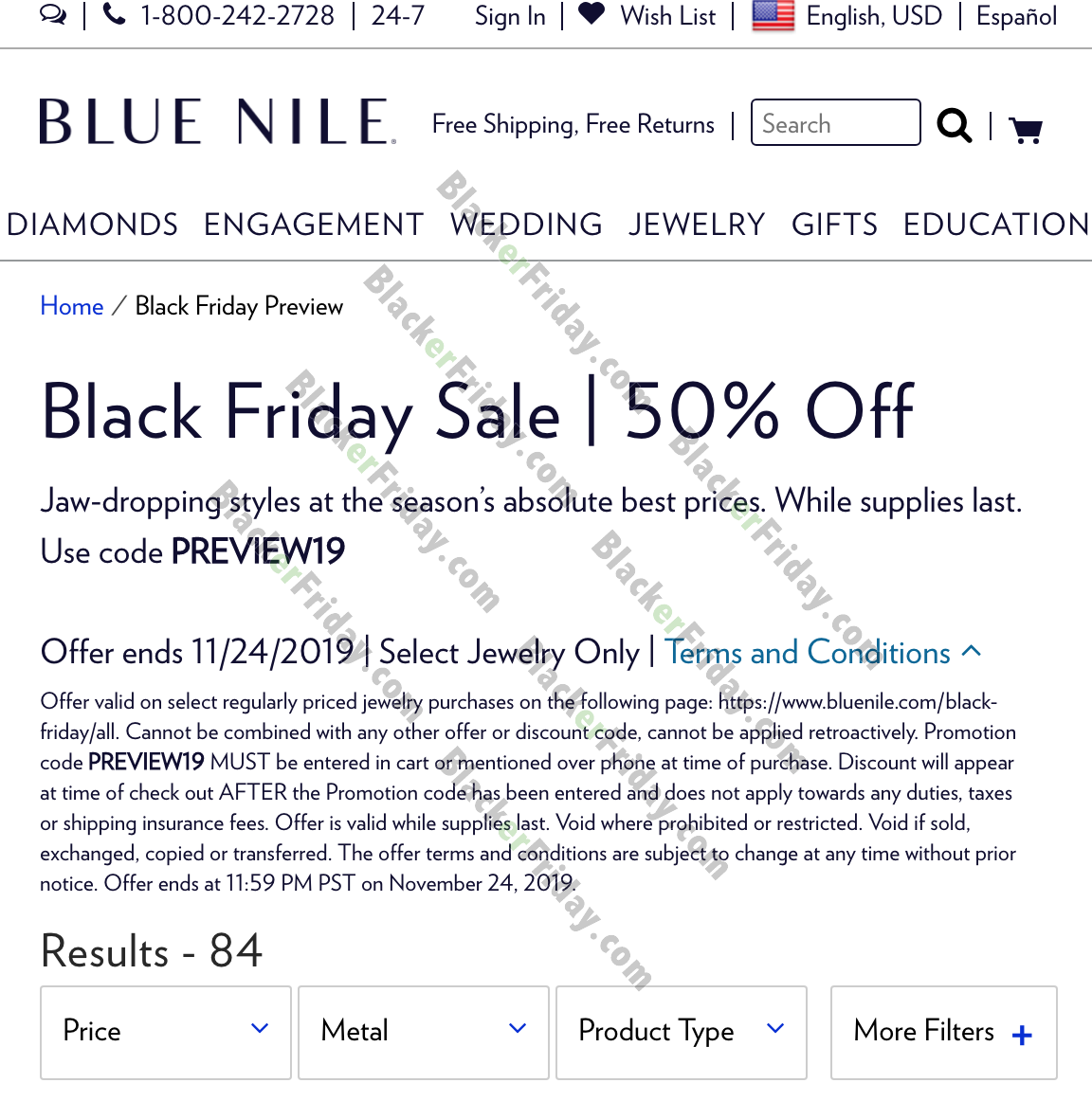 Blue Nile Black Friday 2021 Sale - What to Expect - Blacker Friday