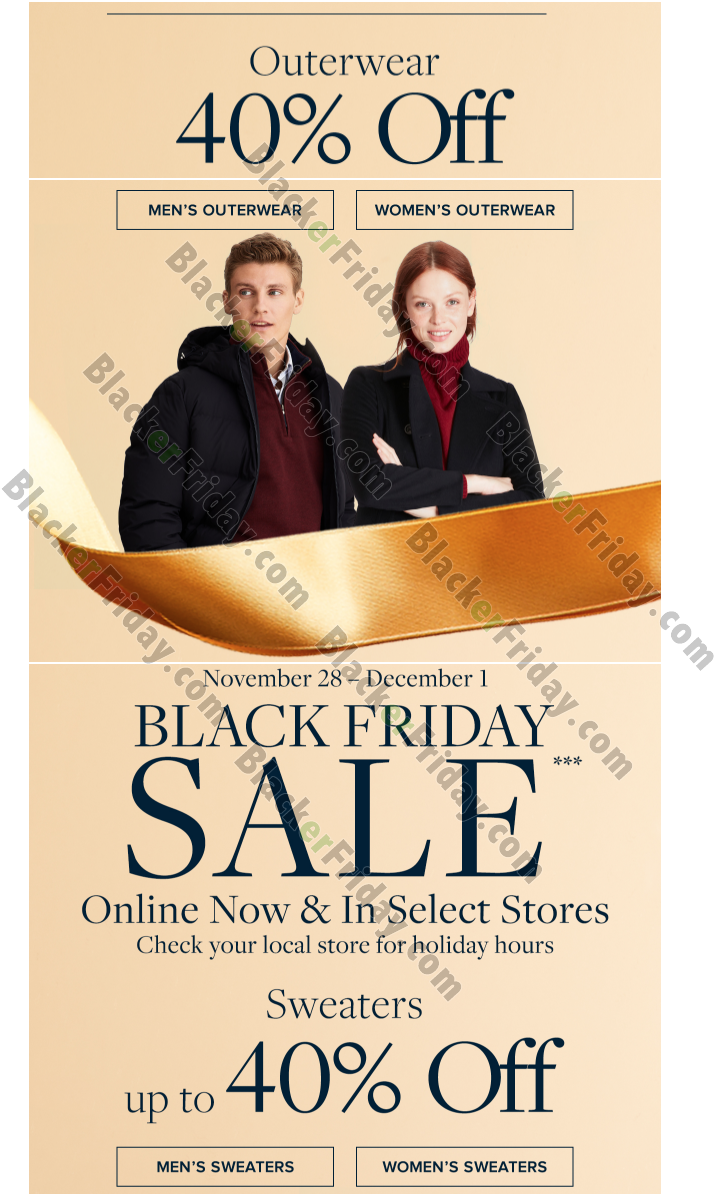 brooks brothers black friday deals