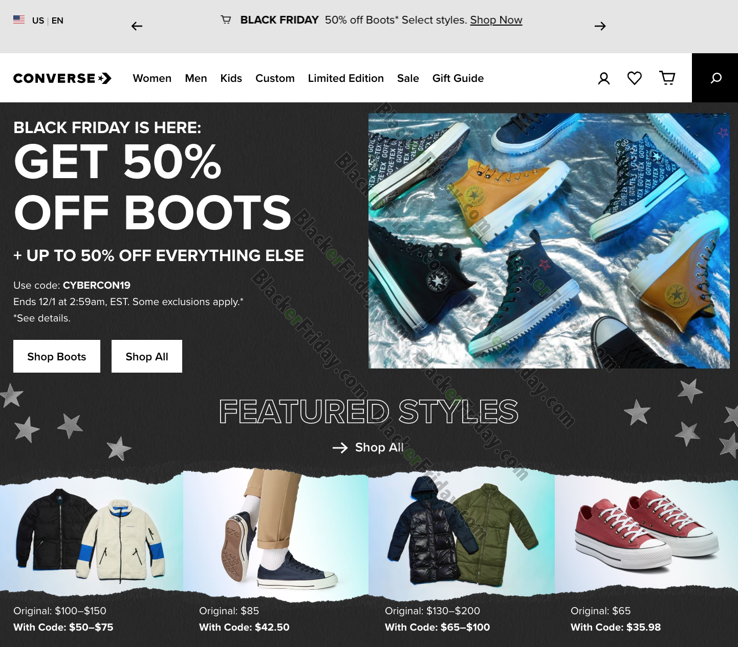 converse cyber monday sale