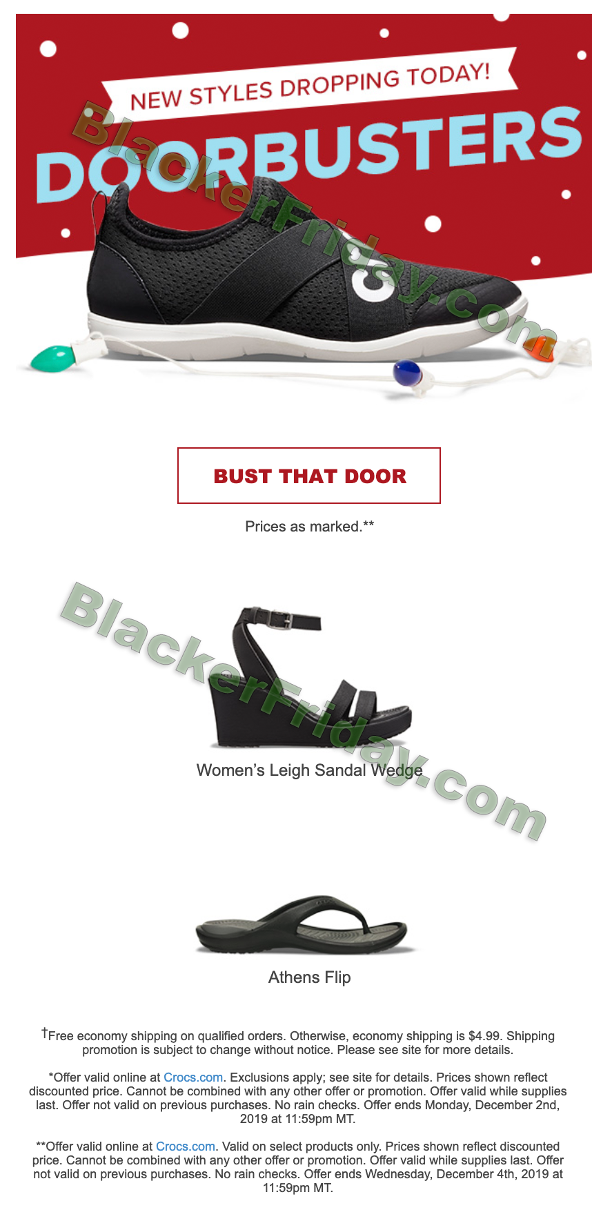 Crocs Cyber Monday 2021 Sale - What to 