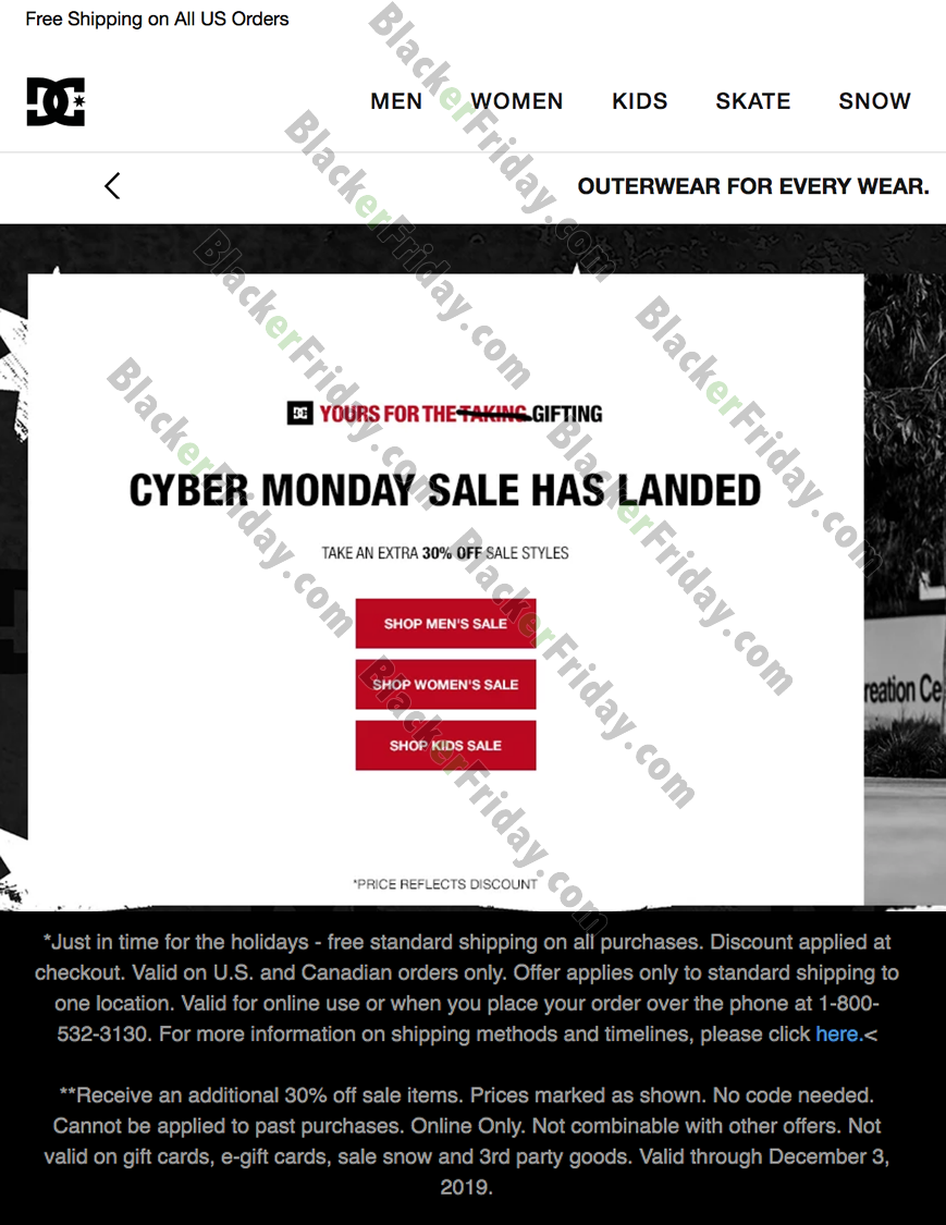 dc shoes cyber monday sale